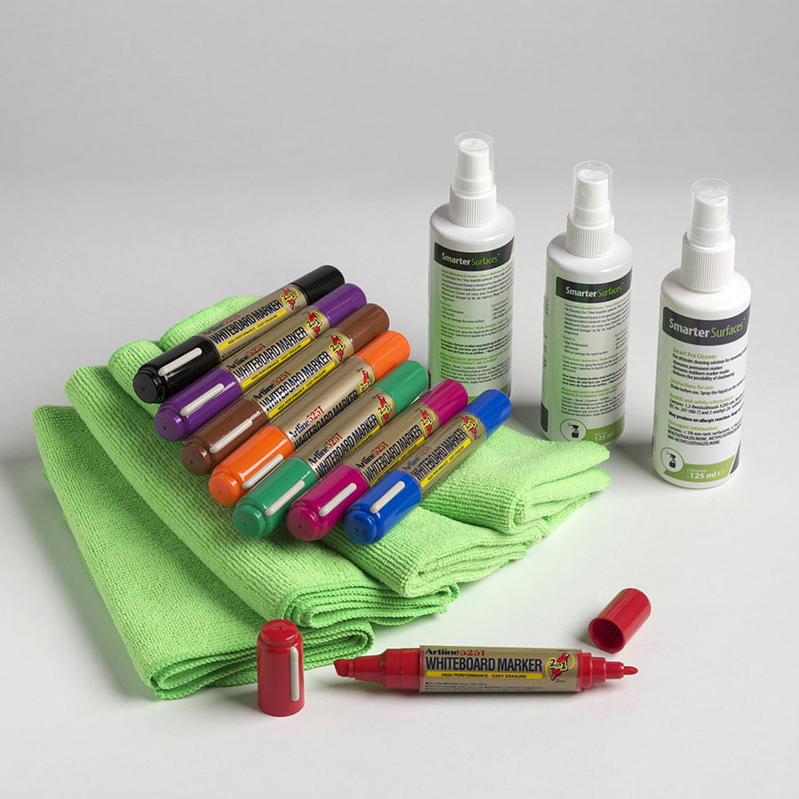 Kit de limpieza de pizarra pro kit de usuario