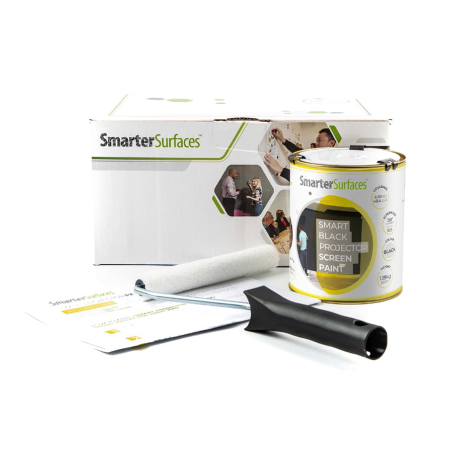 Pintura negra para proyector kit completo