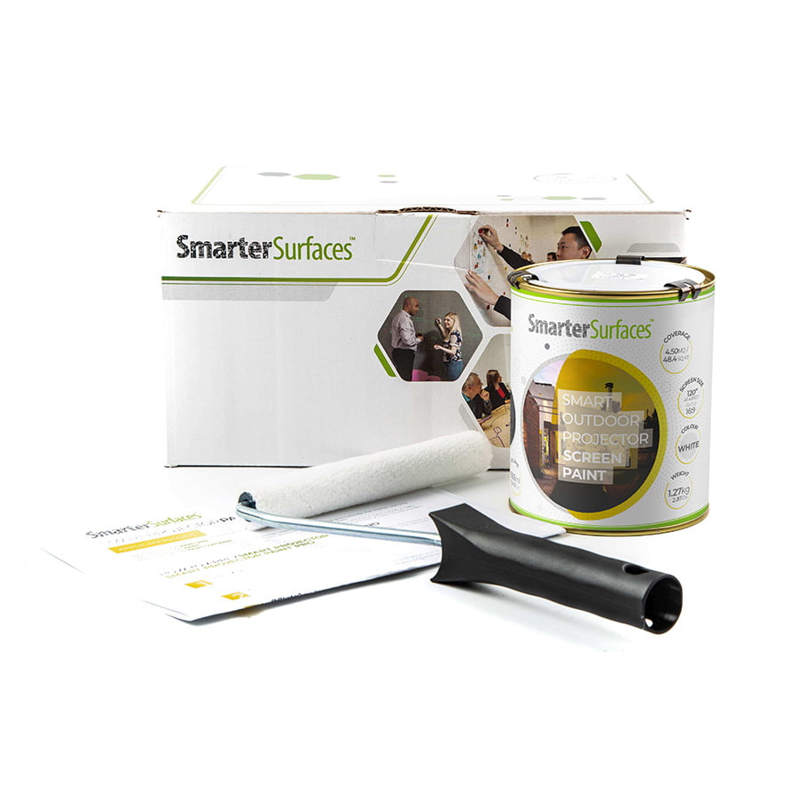 Pintura para proyector de exterior kit completo