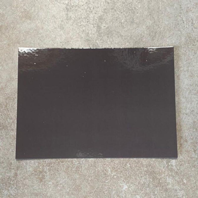 Pintura pizarra transparente muestra tarjeta A4