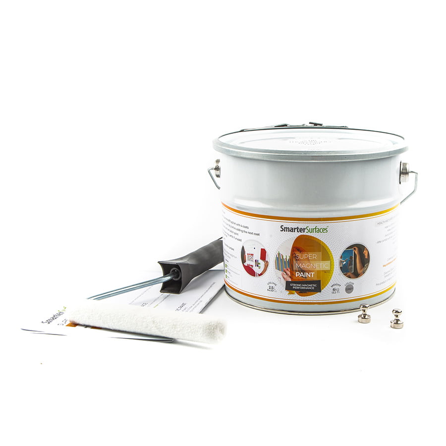 Pintura super magnetica para paredes kit