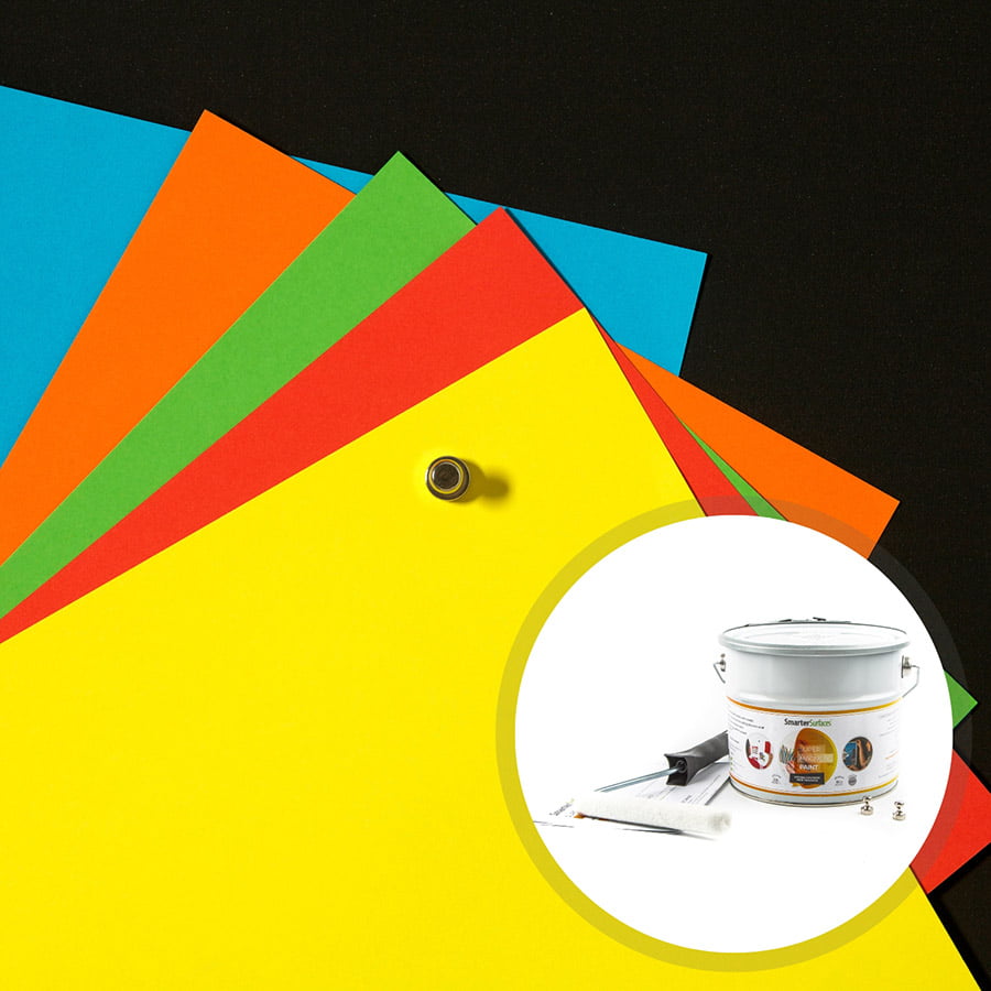 Pintura super magnetica para paredes