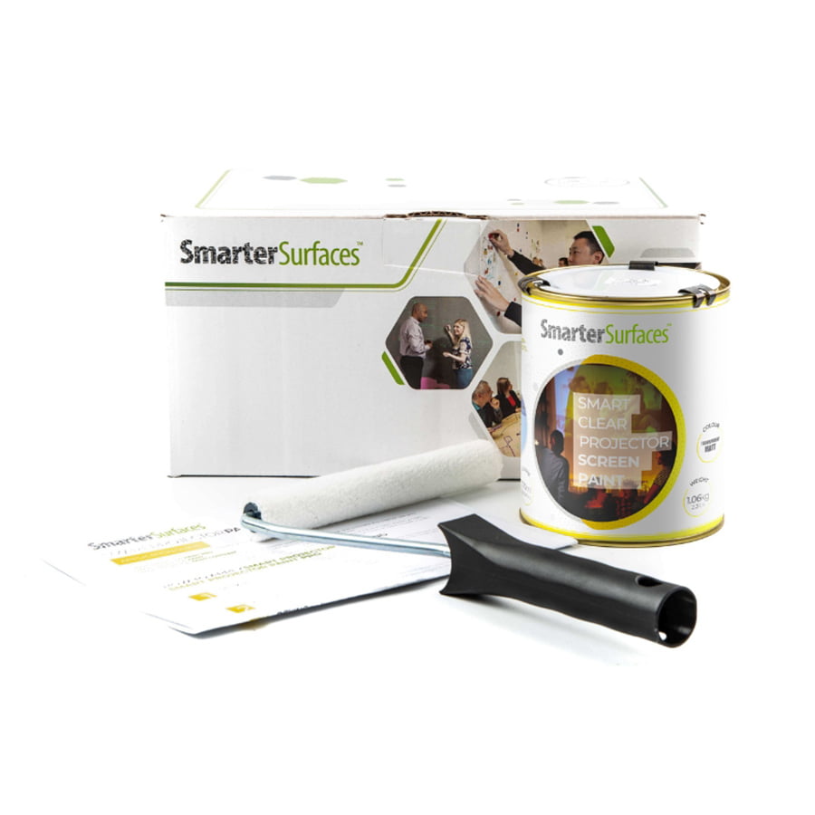 Pintura transparente para proyector kit completo
